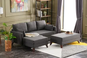 Soft Mini  Corner Puffy Sofa